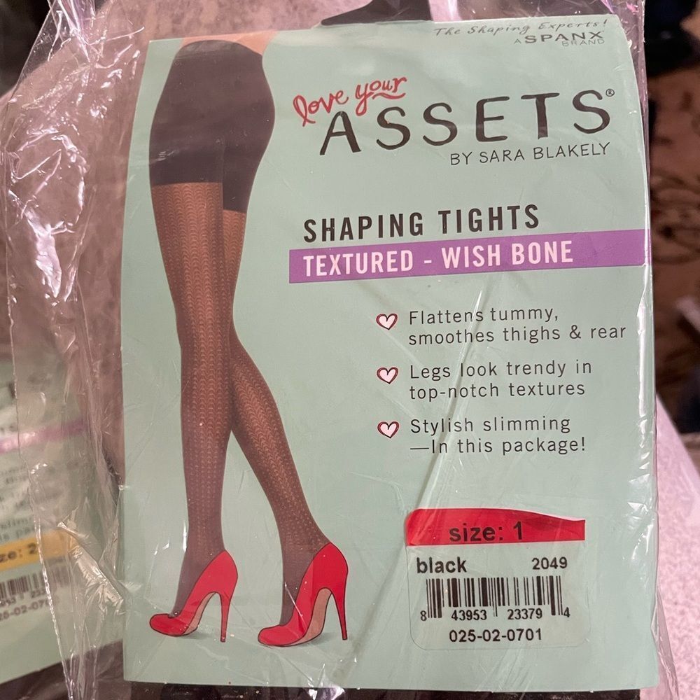 ASSETS by Sara‎ Blakely Black Shaping Tights